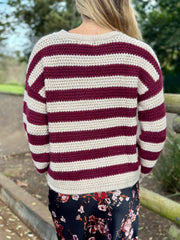 Autumn Striped Sweater