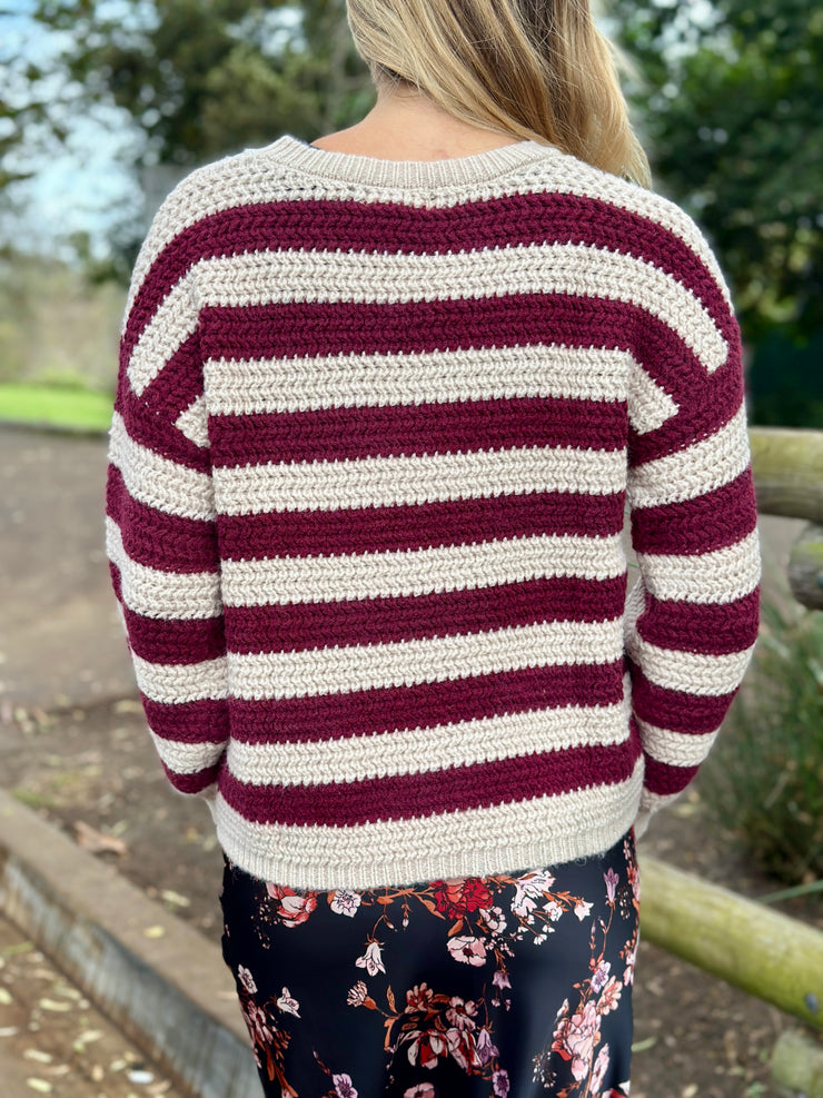 Autumn Striped Sweater