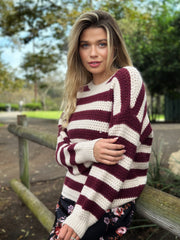 Autumn Striped Sweater