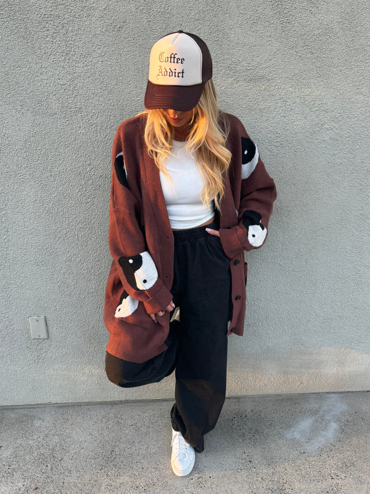 Oversized Yin Yang Sweater