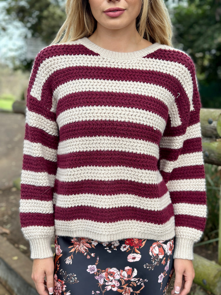 Autumn Striped Sweater