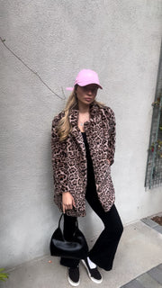 ‘Diva’ Cheetah-Print Coat