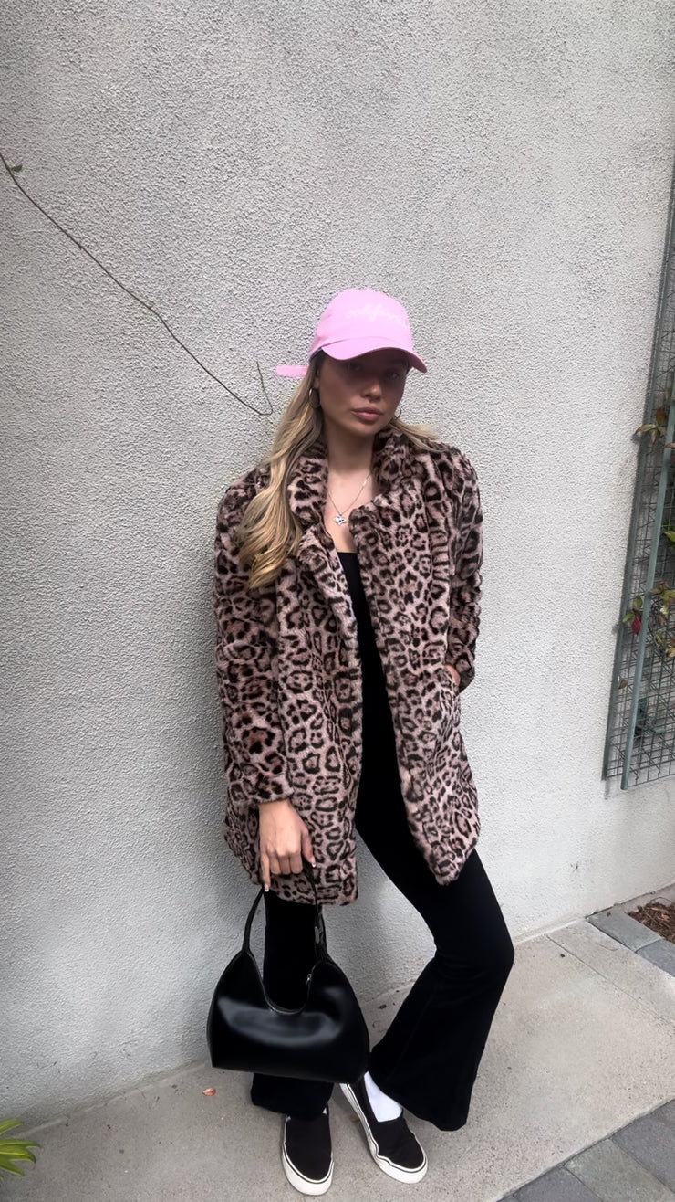 ‘Diva’ Cheetah-Print Coat