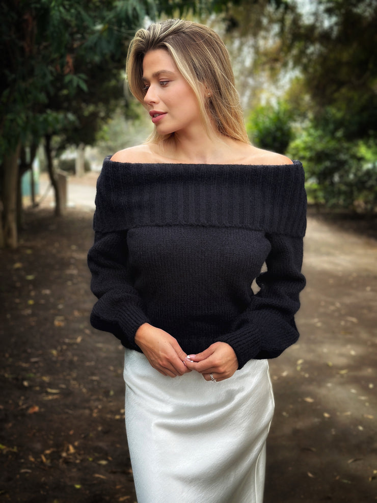 Laid-Back Luxe Knit Sweater