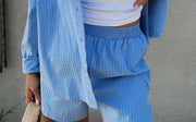 Classic Striped Shorts
