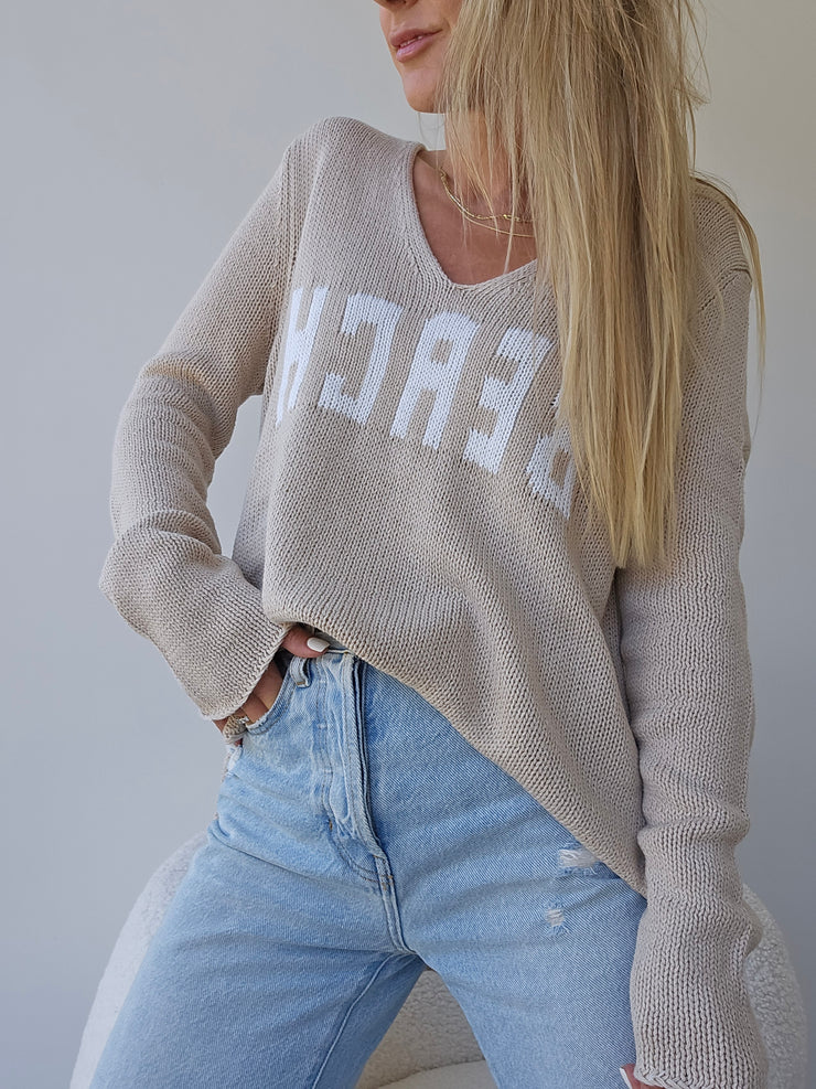 Beach Babe Sweater